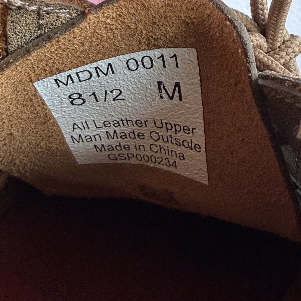 Twisted X Men's Chukka Driving Mocs MDM0011 Leather Men's 8.5 Brown Excellent - Picture 10 of 11